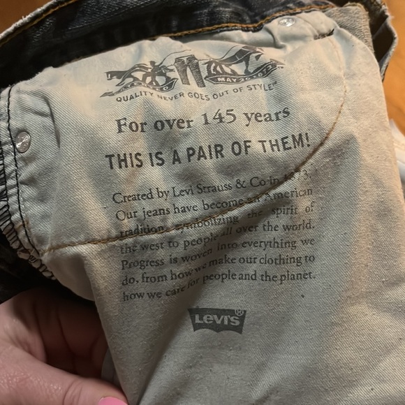 559™ RELAXED STRAIGHT LEVI’S® FLEX MEN'S JEANS size 36/36 medium wash - Picture 9 of 10